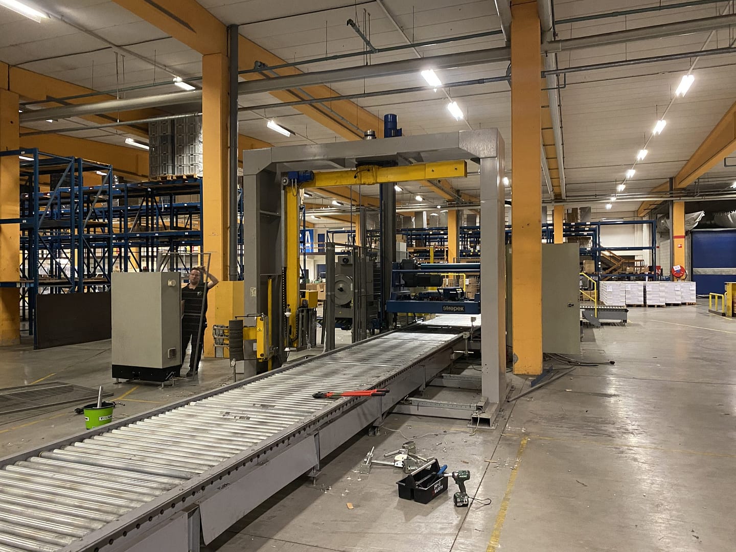 Machineafbraak Strapex Verpakkingslijn